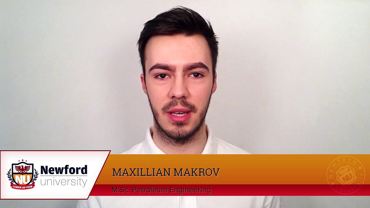 Newford University alumni shares his experience of online education!