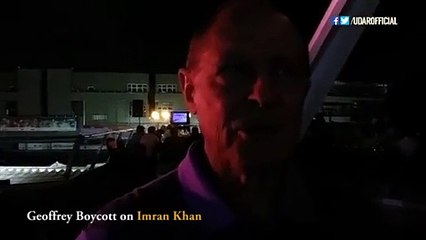 Geoffrey Boycott Talking About Imran Khan - Pakipoint