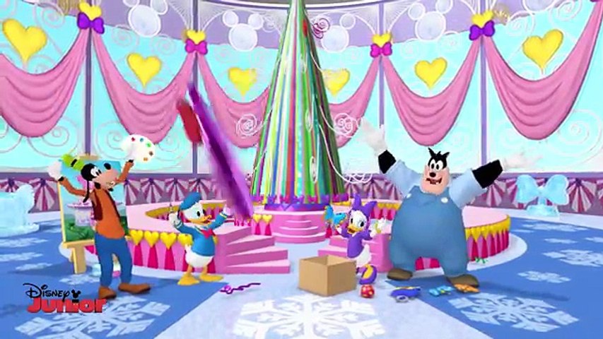 Mickey Mouse Clubhouse Full Episodes  Minnie's Winter Bow-Show - Giant  Snowflakes! - Disney Junior UK HD - Video Dailymotion