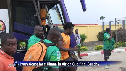 Ivory Coast train ahead of AFCON final