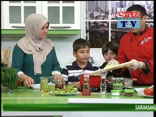 TAVUKLU SARMISAKLI İRMİK ÇORBASI