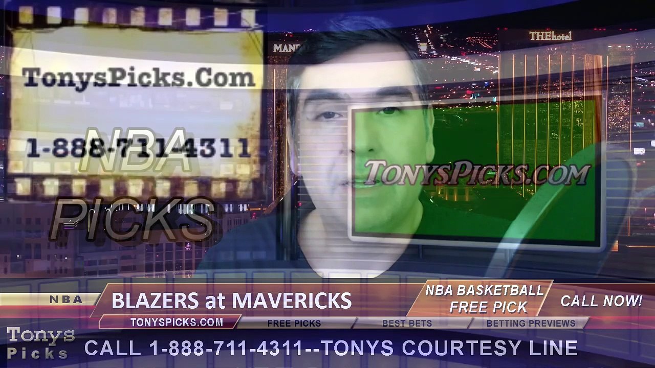 Dallas Mavericks vs. Portland Trailblazers Free Pick Prediction NBA Pro Basketball Odds Preview 2-7-2015
