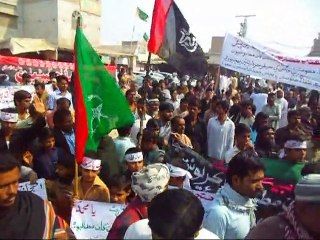 Sinjhoro: Rally Against Terrorism In Shikarpur Imam Bargah (Organized By Shia Ulema Council And Majlis-e-wahdat-e-Muslimeen Of Sinjhoro)Video 02