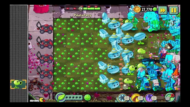 Plants vs Zombies 2 Bull Rider Zombies Valenbrainz Pinata Party 2 10!