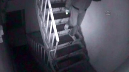 Zeytinyağı Hırsızlığı Güvenlik Kamerasında