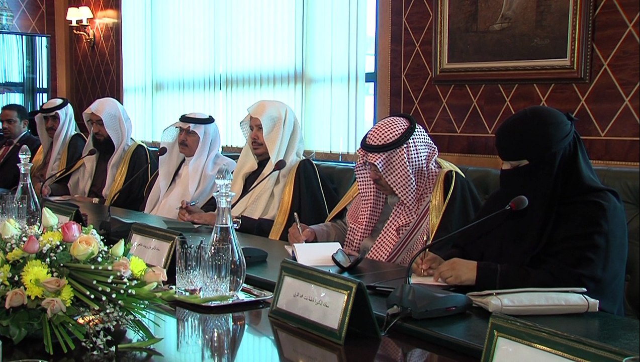 بيد الله يتباحث مع رئيس مجلس الشورى السعودي