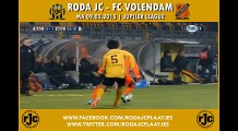 RJC-VOL: Goal FC Volendam: 0-1 (Brands)