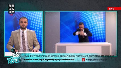 RROKUM ROLL - Ismet Beqiri e mbron Mustafën për dialogun n'Bruksel