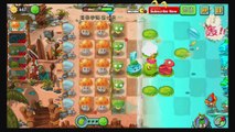 Plants Vs Zombies 2   Max Level Homing Thistle Big Wave Beach Day 17