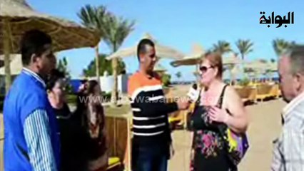 "البوابة نيوز" ترصد أراء السياح الروس حول زيارة "بوتين"