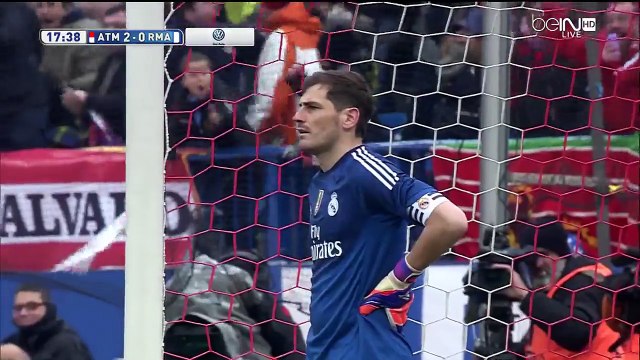 Football - Saul Niguez double la mise pour l'Atletico Madrid d'un ciseau retourné !