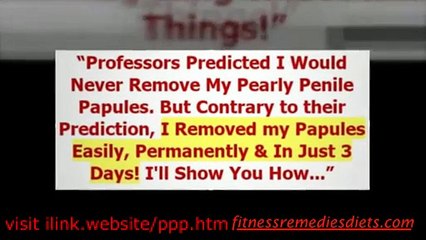 Penis Glans Bumps