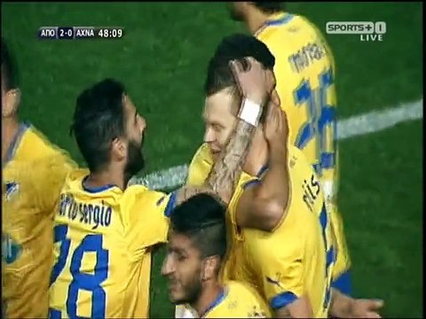 ΑΠΟΕΛ-Εθνικός 2-0 (Ρίισε γκολ 48')