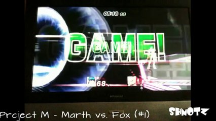 Project M - Marth vs. Fox (#1)