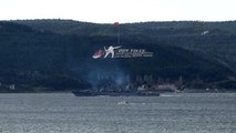 Rus Askeri Gemisi Çanakkale Boğazı'ndan Geçti