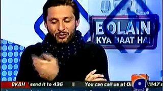 Shahid Afridi Sharing his view about Pakistan & India when he smashed 2 six to Ashwin watch video. - Video Dailymotion