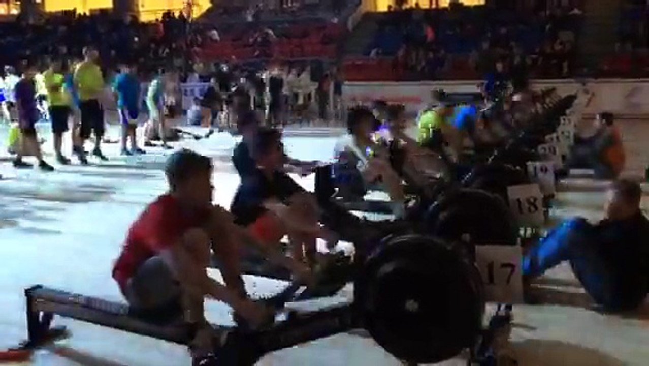 Finale Relais masculin CF UNSS aviron indoor