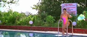 Hot Riya Sen in Swimsuit In a Pool Scene from Hindi Movie