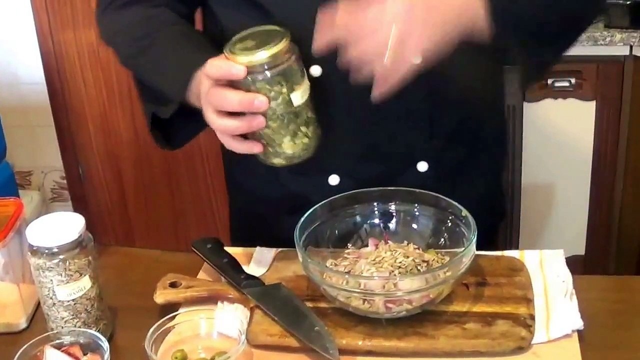 Calamar Relleno Chef Stefano Barbato