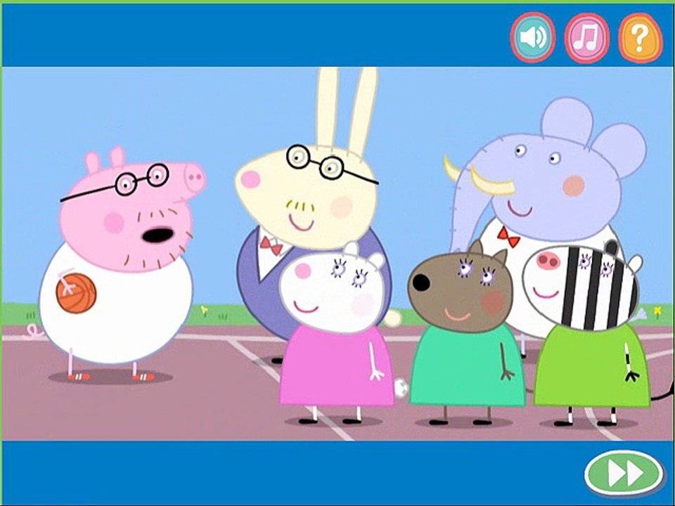 Peppa Pig - Basketball Full Episode Children Game 2015