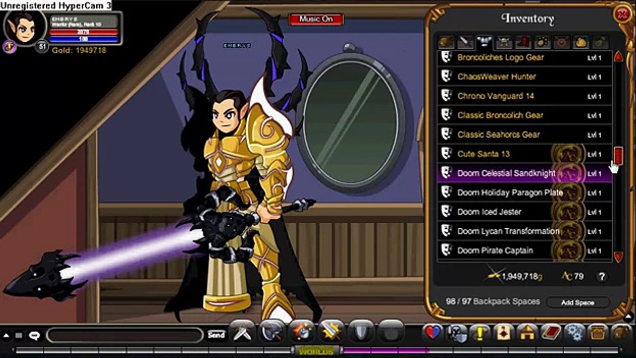 Buy Sell Accounts - AQW ACCOUNT FOR SALE APRIL 2014 (DOOM RARES)