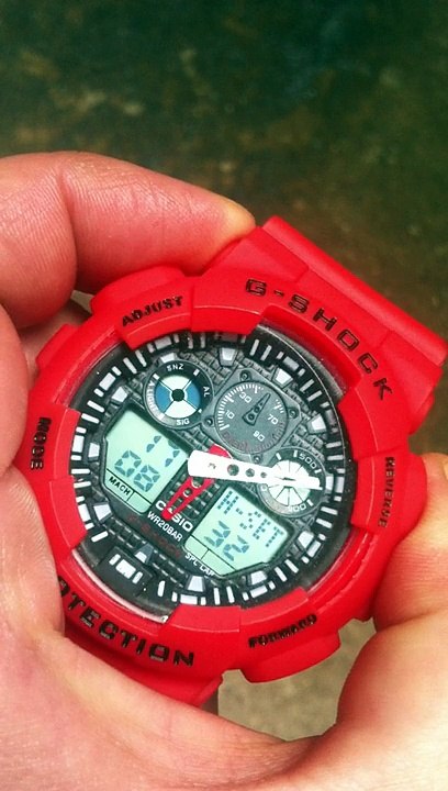 CASIO G SHOCK RED LİNE