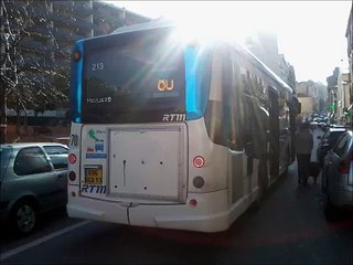 [Sound] Bus Heuliez Bus Access'Bus GX 127 n°213 de la RTM - Marseille sur la ligne 80