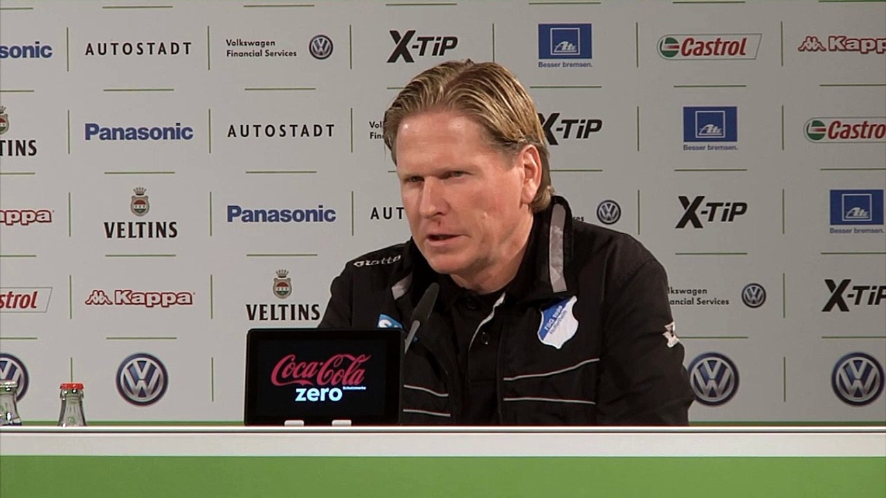 Gisdol nach 0:3-Pleite: 'VfL tolle Mannschaft'