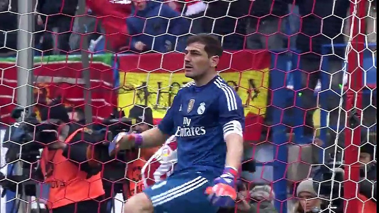 أهداف  مباراة  أتلتيكو مدريد 4-0 ريال مدريد  # 07/02 /2015