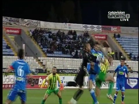 ΑΕΚ-Οθέλλος-Γκολ Α' Ημιχρόνου