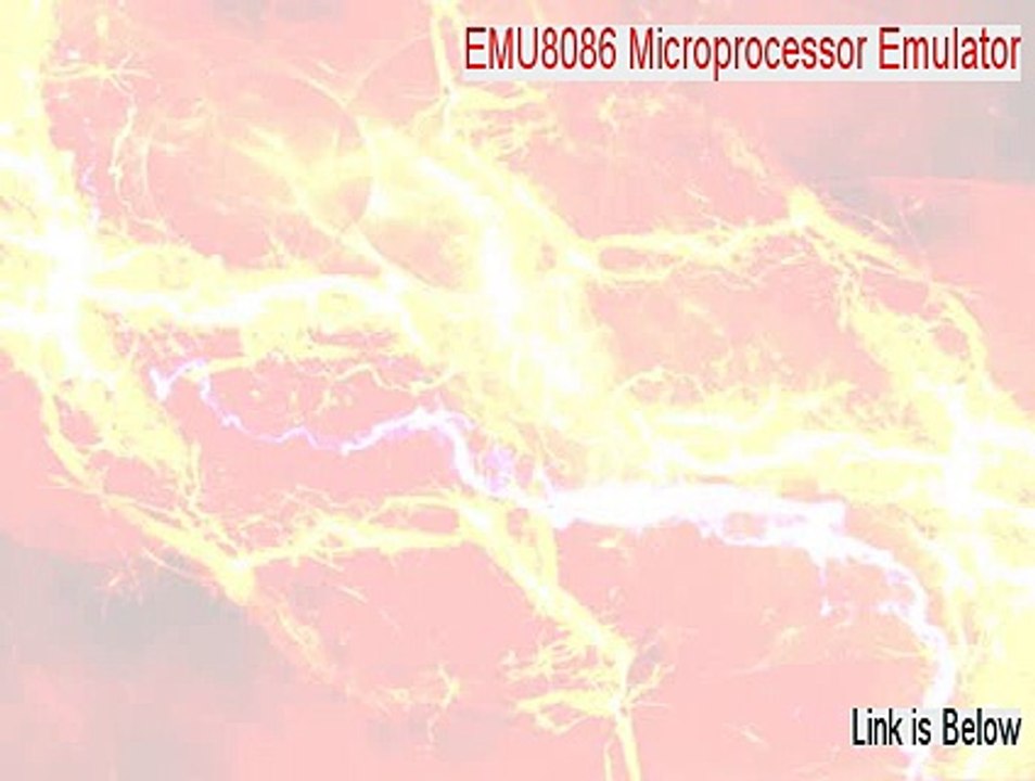 EMU8086 Microprocessor Emulator Full (emu8086 assembler and microprocessor emulator 2015)