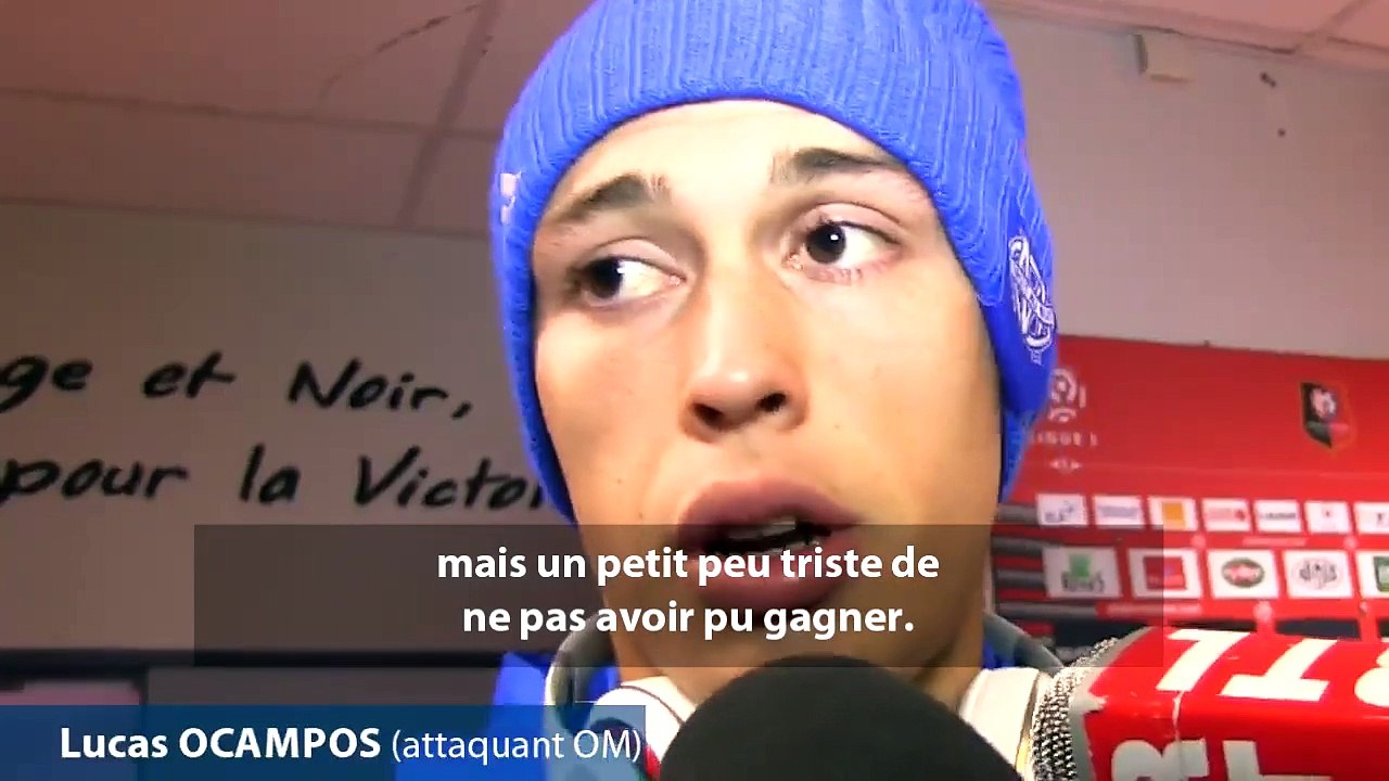 Rennes - OM : La réaction d'Ocampos