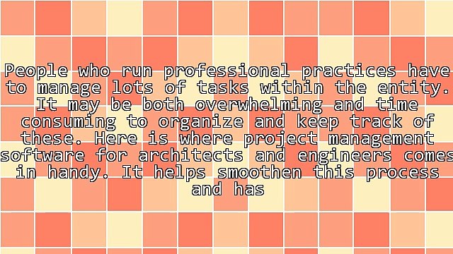 An Insight Into Project Management Software For Architects And Engineers