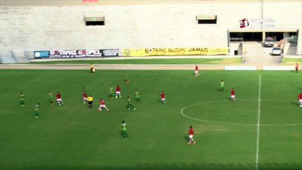 Em cima da linha! Lenilson salva Miramar de levar terceiro!
