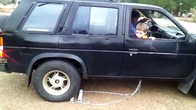 Todoterreno y su curioso sistema de marcha atrás