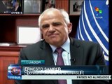 UNASUR debe defender la democracia en Venezuela: Ernesto Samper