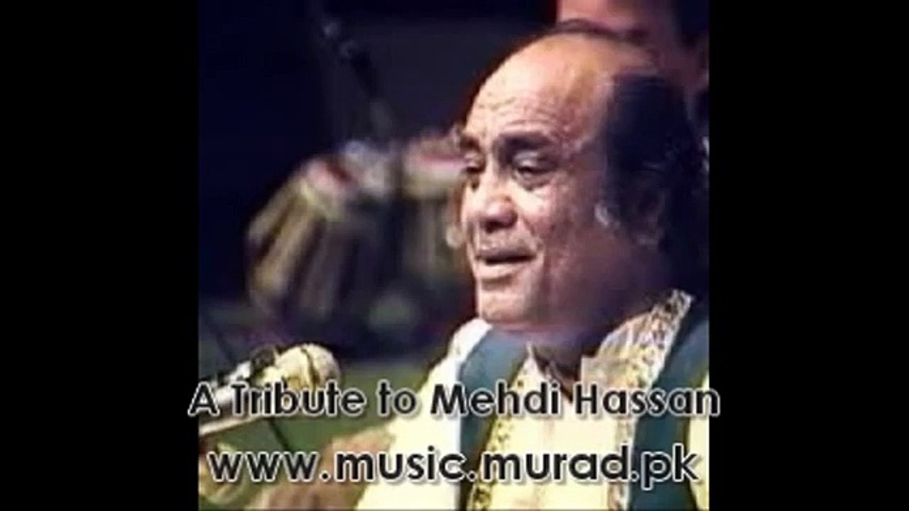 Mehdi Hassan Kaisay kaisay loag hamaray jee ko jalanay aajatay hain Hassan Latif Tere Shehr Mein