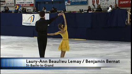 Laury‐Ann Beaulieu Lemay / Benjamin Bernat - Juvénile Danse (REPLAY)