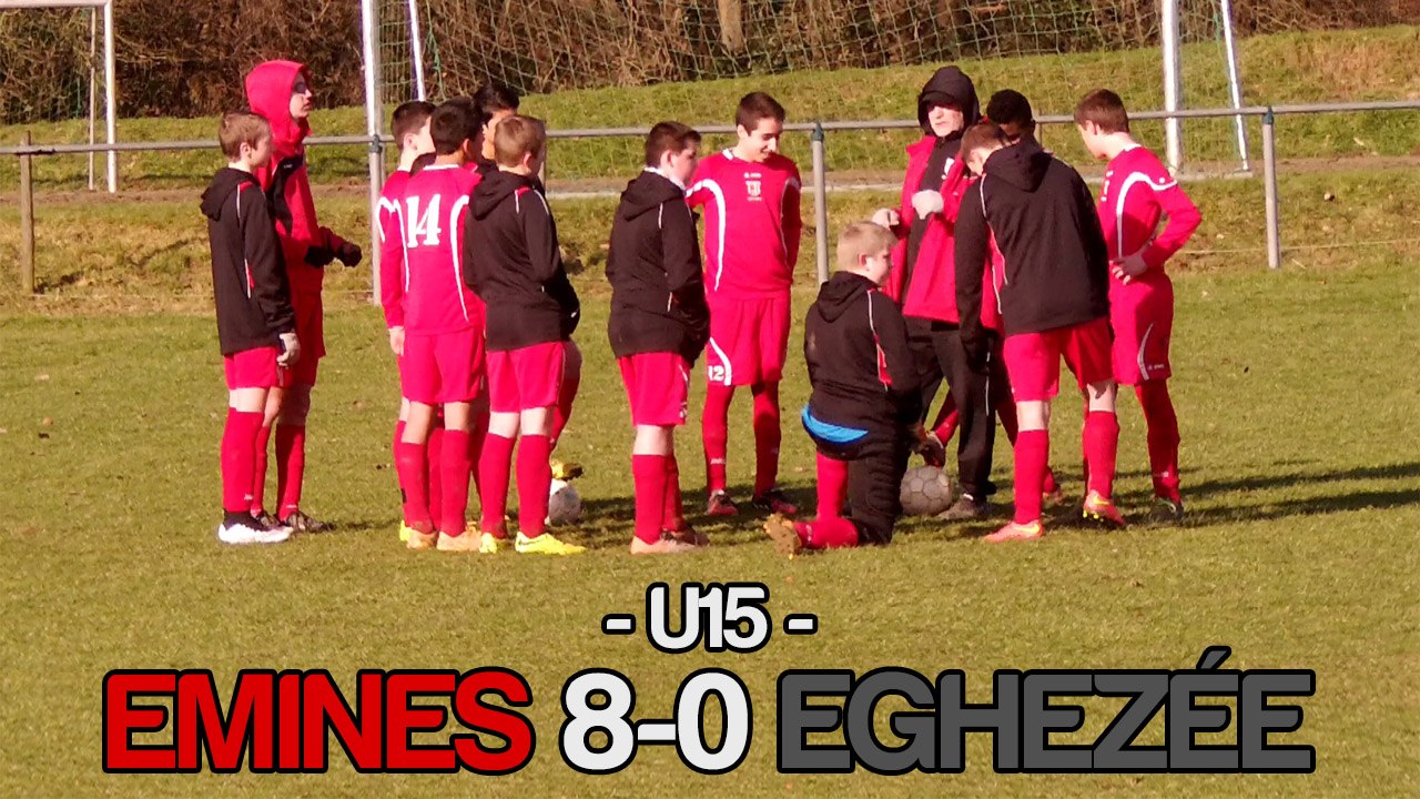 Emines 8-0 Eghezée - U15 (Football) 07/02/2015 | Julian Production