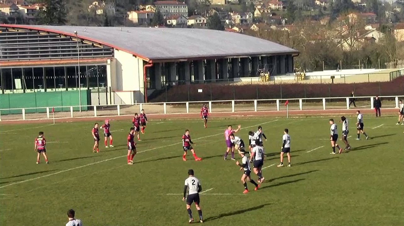 Juniors nationaux TOXII contre Villefranche de Rouergue 07 Février 2015