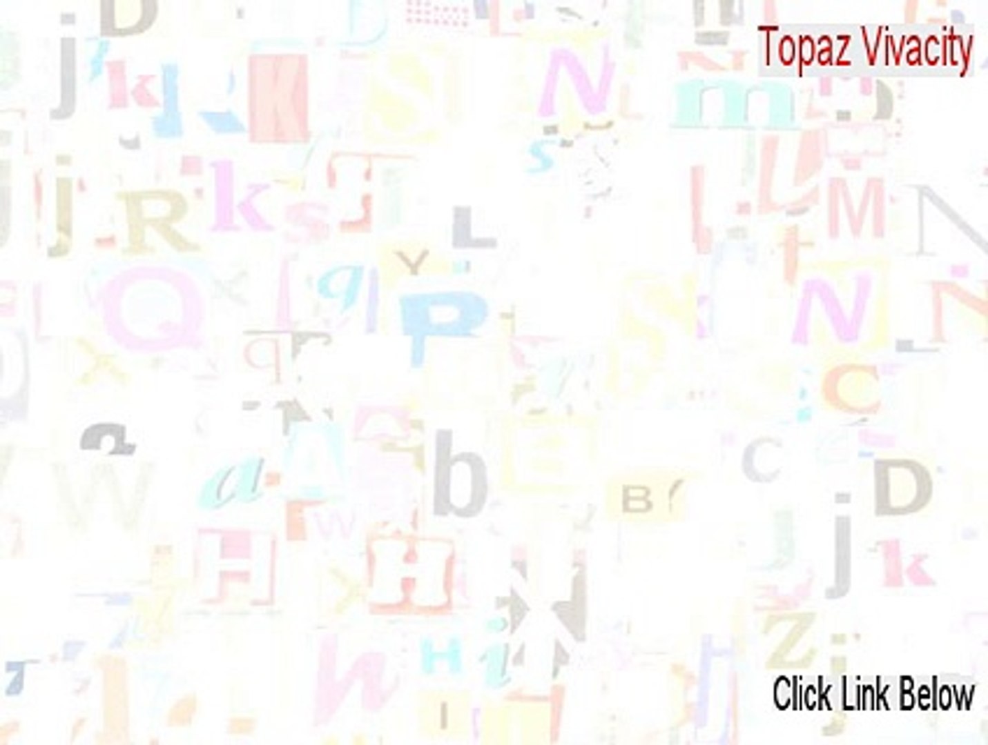 Topaz Vivacity For Mac Free Download