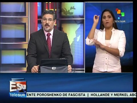 Europeos se manifiestan en Munich contra Petro Poroshenko