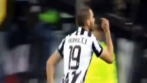 FUNNY bonucci falls to try to jump bar ads - Juventus vs Milan 2015 - Ac Milan vs Juventus HQ‬ - alex max