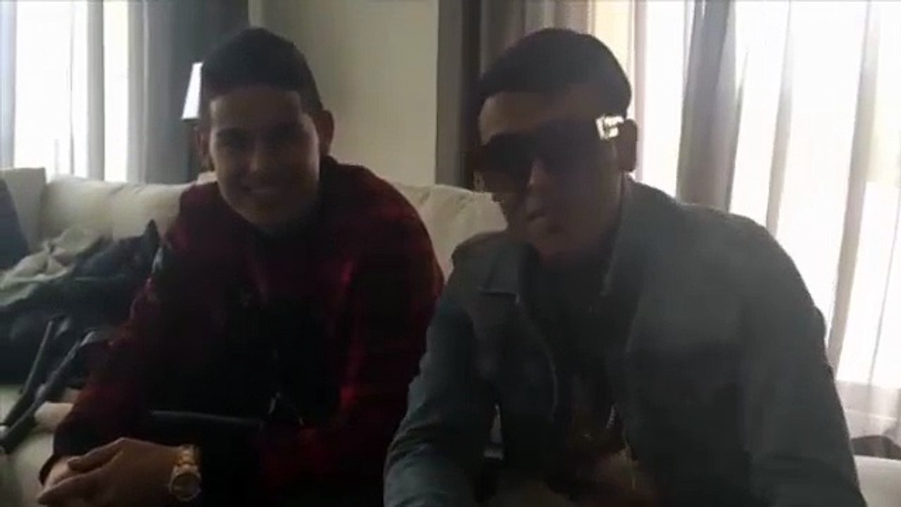 James Rodriguez se recupera de lesion cantando con Kevin Roldan Real Madrid