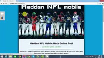 Madden NFL Mobile hack Online Android iOS Unlimited Cash