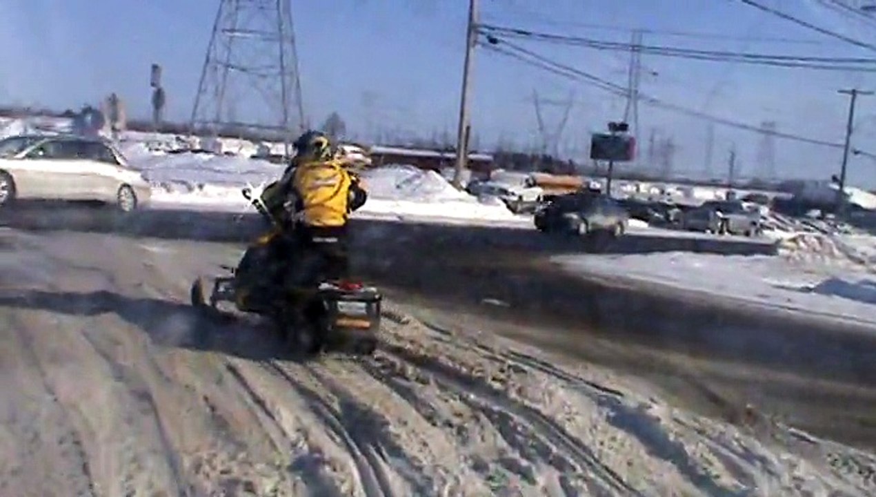 Randonnée motoneige 07.02.2015 vidéo 15