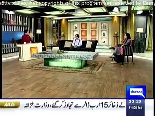 Hasb e Haal - dunia news 6 February 2015