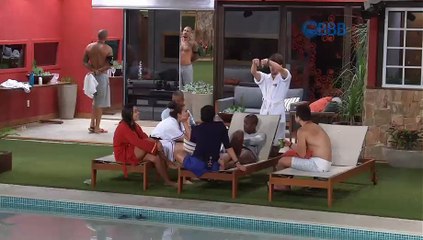 Cezar fala da barata para Tamires - 08/02