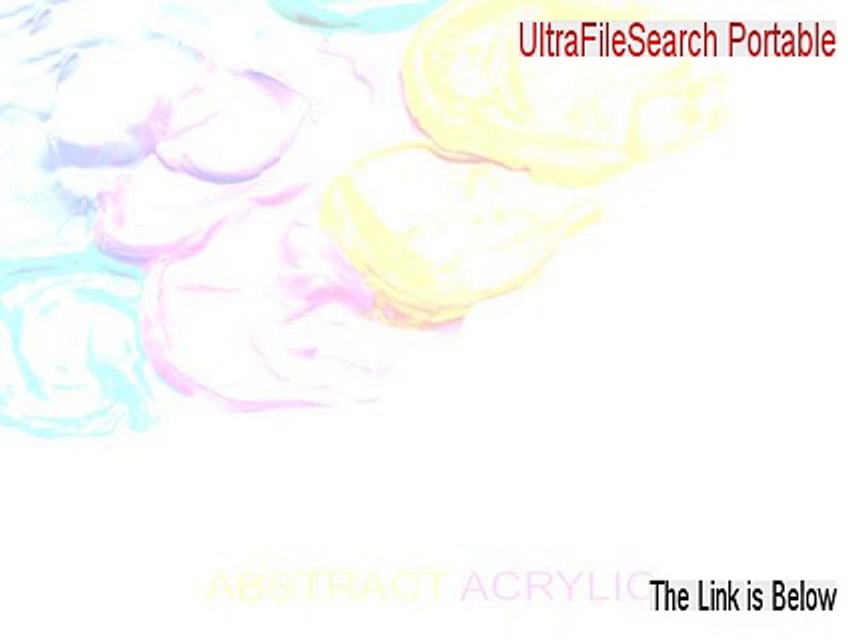 UltraFileSearch Portable Key Gen (Risk Free Download)