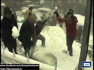 Dunya News - Intermittent rain, snowfall turn weather cold